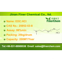 Chlorhydrate de 1- (3-diméthylaminopropyl) -3-éthylcarbodiimide; N ° CAS 25952-53-8; EDC.HCl; EDAC.HCl